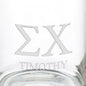 Sigma Chi 13 oz Glass Coffee Mug Shot #3
