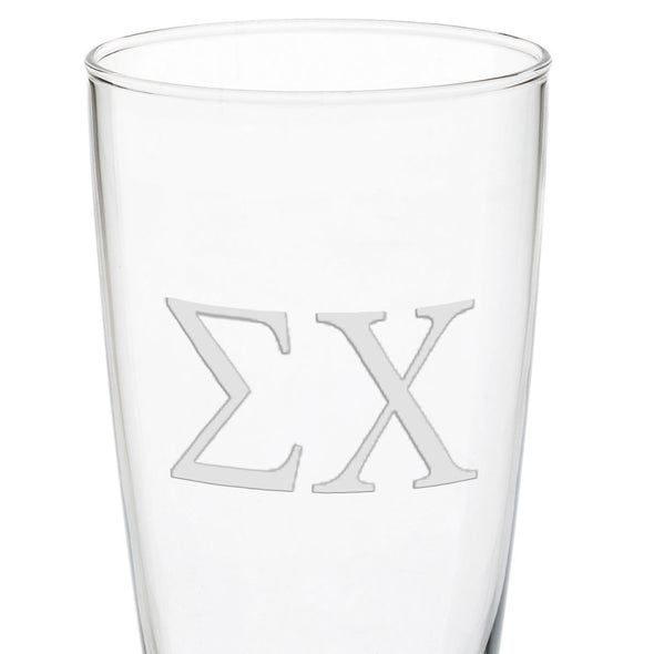 Sigma Chi 20oz Pilsner Glasses - Set of 2 Shot #3