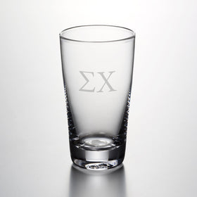 Sigma Chi Ascutney Pint Glasses by Simon Pearce Shot #1