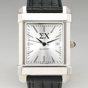 Sigma Chi Men&#39;s Collegiate Watch with Leather Strap Shot #1