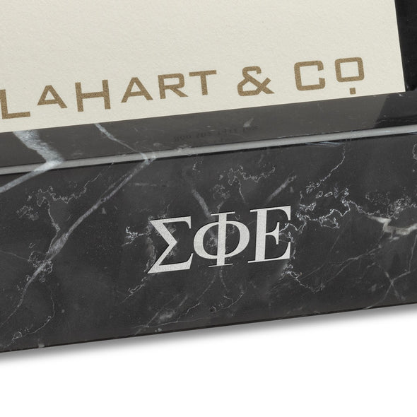Sigma Phi Epsilon Marble Business Card Holder Shot #2
