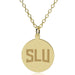 SLU 14K Gold Pendant & Chain