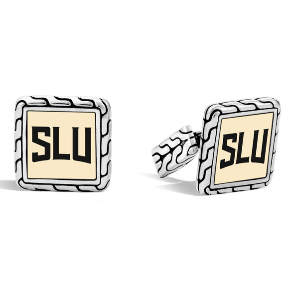 SLU Cufflinks by John Hardy with 18K Gold Shot #2