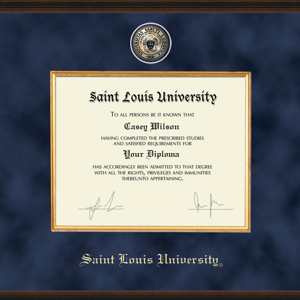 SLU Diploma Frame - Excelsior Shot #2