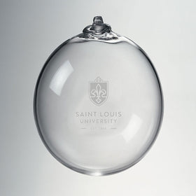 SLU Glass Ornament by Simon Pearce Shot #1