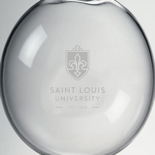 SLU Glass Ornament by Simon Pearce Shot #2