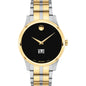 SLU Men's Movado Collection Two-Tone Watch with Black Dial Shot #2