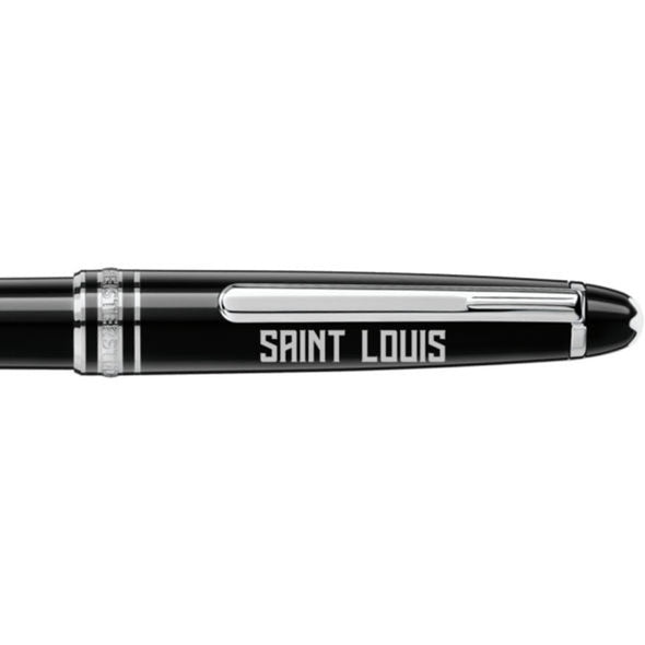 SLU Montblanc Meisterstück Classique Ballpoint Pen in Platinum Shot #2