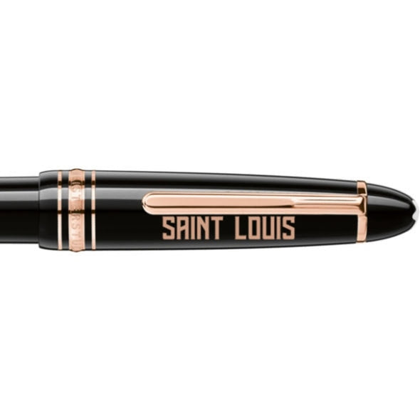 SLU Montblanc Meisterstück LeGrand Ballpoint Pen in Red Gold Shot #2