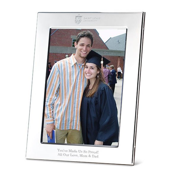 SLU Polished Pewter 5x7 Picture Frame Shot #1