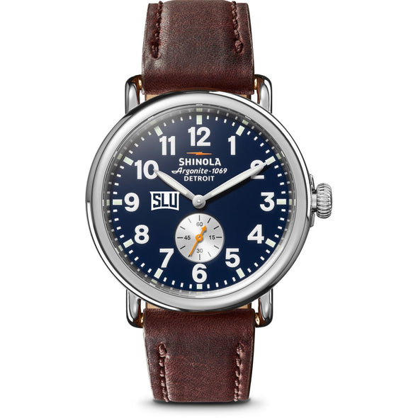 SLU Shinola Watch, The Runwell 41 mm Midnight Blue Dial Shot #2