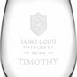 SLU Stemless Wine Glasses Made in the USA - Set of 2 Shot #3