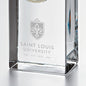 SLU Tall Glass Desk Clock by Simon Pearce Shot #2