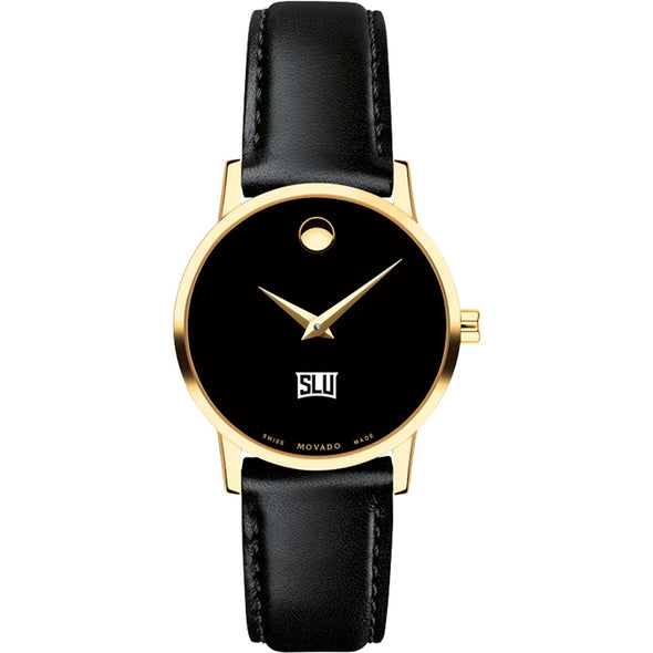 SLU Women's Movado Gold Museum Classic Leather Shot #2