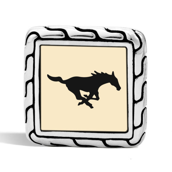 SMU Cufflinks by John Hardy with 18K Gold Shot #3