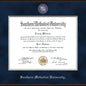 SMU Excelsior Diploma Frame Masters/Ph.D. Shot #2