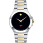 SMU Men's Movado Collection Two-Tone Watch with Black Dial Shot #2