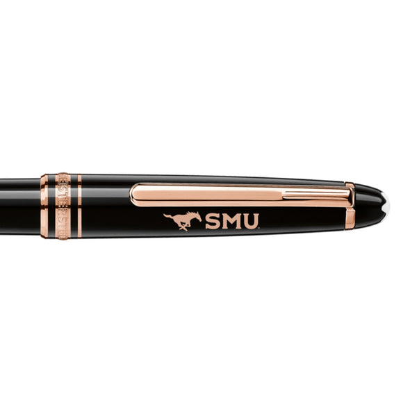 SMU Montblanc Meisterstück Classique Ballpoint Pen in Red Gold Shot #2