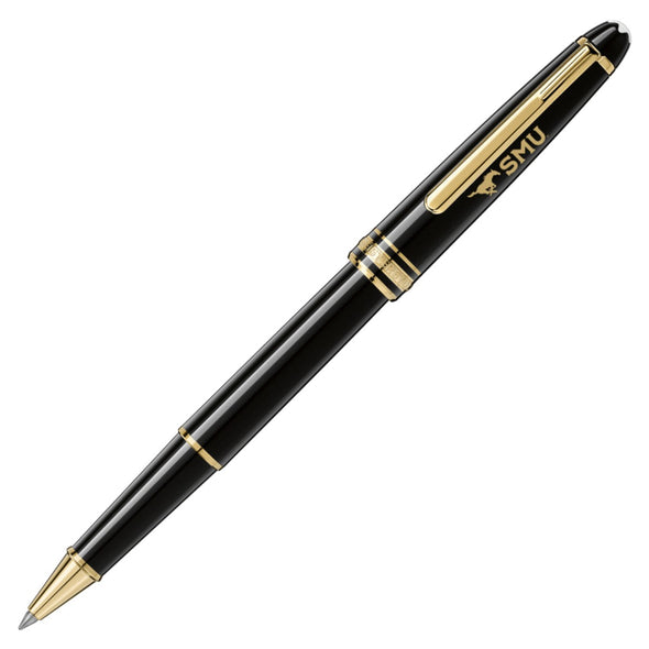 SMU Montblanc Meisterstück Classique Rollerball Pen in Gold Shot #1