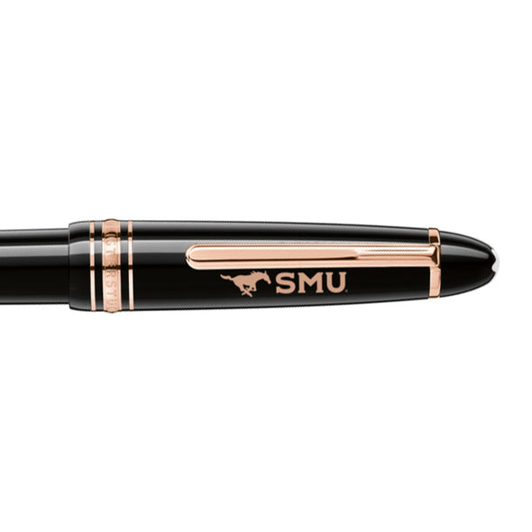 SMU Montblanc Meisterstück LeGrand Ballpoint Pen in Red Gold Shot #2