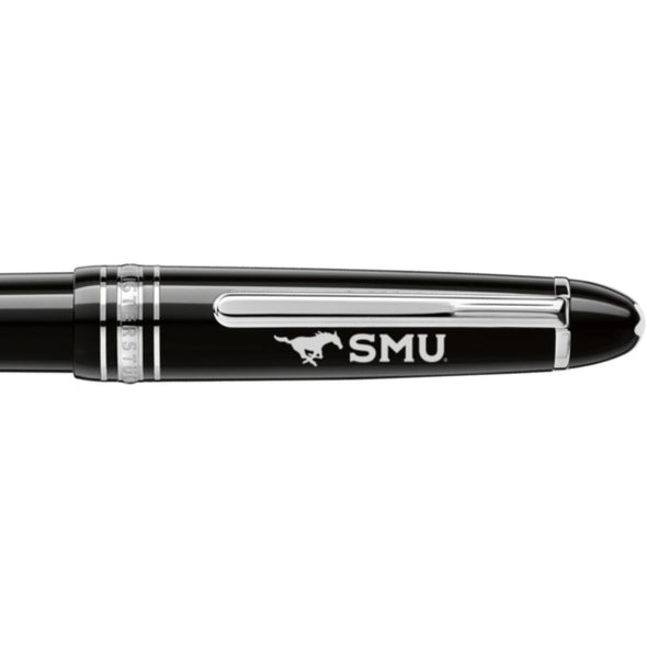 SMU Montblanc Meisterstück Midsize Platinum-Coated Ballpoint Pen Shot #2