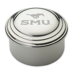 SMU Pewter Keepsake Box Shot #1