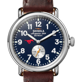 SMU Shinola Watch, The Runwell 41 mm Midnight Blue Dial Shot #1
