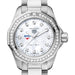 SMU Women's TAG Heuer Steel Aquaracer with Diamond Dial & Bezel