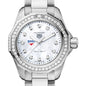 SMU Women's TAG Heuer Steel Aquaracer with Diamond Dial & Bezel Shot #1