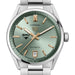 SMU Women's TAG Heuer Steel Carrera Automatic with Green Dial
