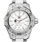 South Carolina Gamecocks Women's TAG Heuer Steel Aquaracer with Silver Dial Shot #1
