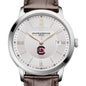 South Carolina Men's Baume et Mercier 40mm Classima Quartz Watch with Silver Dial & Dark Brown Leather Strap Shot #1