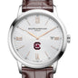 South Carolina Men's Baume et Mercier 42mm Classima Watch with Silver Dial & Brown Leather Strap Shot #1