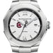 South Carolina Men's Baume et Mercier 42mm Riviera Watch with White Dial & Bracelet