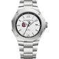 South Carolina Men's Baume et Mercier 42mm Riviera Watch with White Dial & Bracelet Shot #2