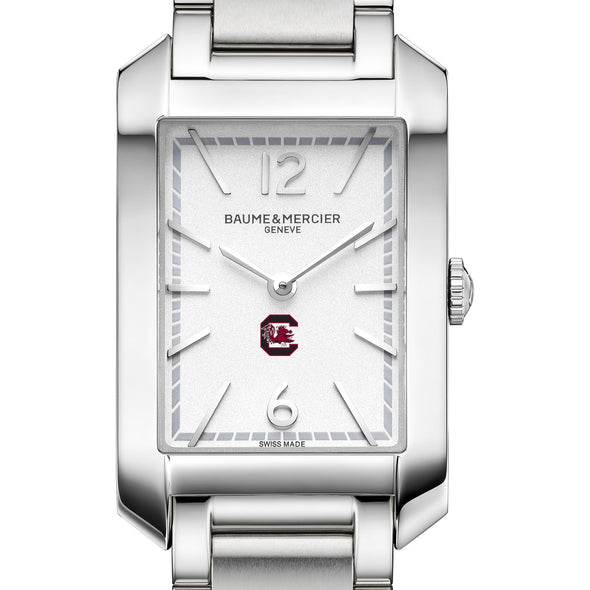 South Carolina Women's Baume et Mercier 35X22mm Hampton Watch with Silver Dial & Bracelet Shot #1