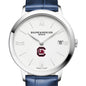 South Carolina Women's Baume et Mercier 36.5mm Classima Watch with White Dial & Blue Leather Strap Shot #1