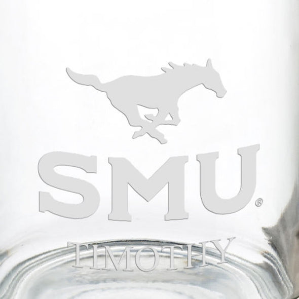 Southern Methodist University 13 oz Glass Coffee Mug Shot #3