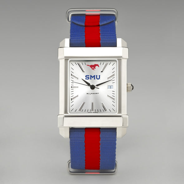 Southern Methodist University Collegiate Watch with RAF Nylon Strap for Men Shot #2