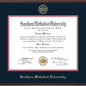 Southern Methodist University Fidelitas Diploma Frame Masters/Ph.D. Shot #2