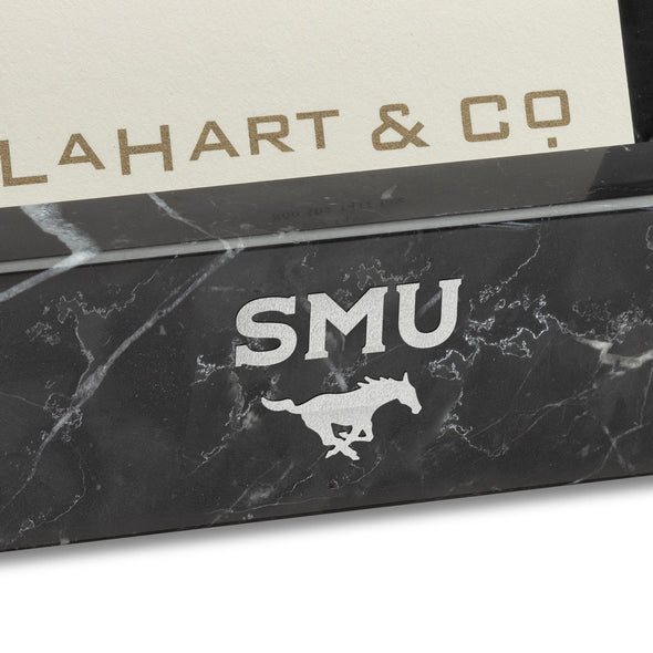 Southern Methodist University Marble Business Card Holder Shot #2