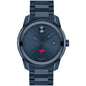 Southern Methodist University Men's Movado BOLD Blue Ion with Date Window Shot #2