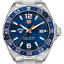 Southern Methodist University Men's TAG Heuer Formula 1 with Blue Dial & Bezel Shot #1