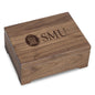 Southern Methodist University Solid Walnut Desk Box Shot #1