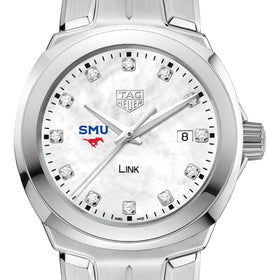 Southern Methodist University TAG Heuer Diamond Dial LINK for Women Shot #1