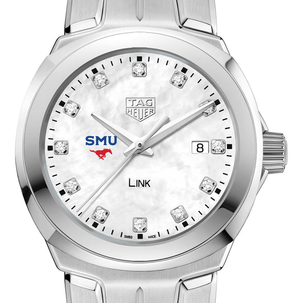 Southern Methodist University TAG Heuer Diamond Dial LINK for Women Shot #1