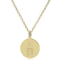 Spelman 14K Gold Pendant & Chain Shot #2
