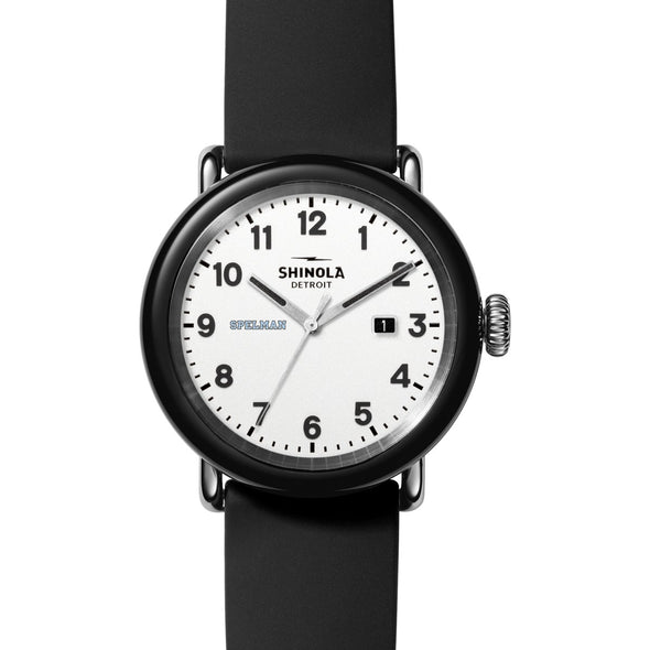Spelman College Shinola Watch, The Detrola 43mm White Dial at M.LaHart &amp; Co. Shot #2