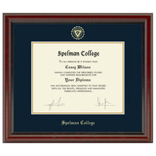 Spelman Diploma Frame, the Fidelitas Shot #1