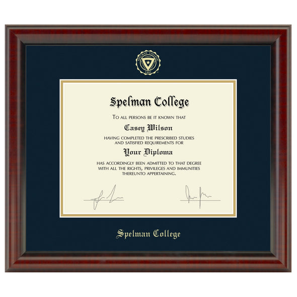 Spelman Diploma Frame, the Fidelitas Shot #1